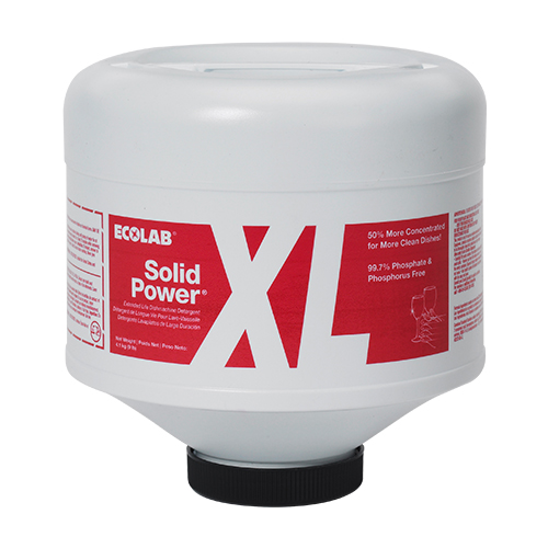 Solid Power XL - Detergente sólido alcalino para lavagem automática em máquinas de lavar louças