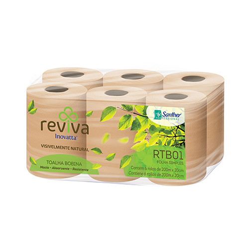 RTB01 - Toalha de papel Inovatta Reviva Folha