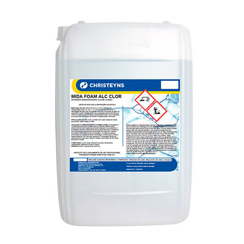 Mida ALC Clor-20L- Detergente Alcalino Clorado Espumante