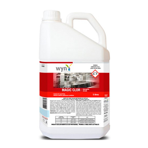 Magic Clor - 5L-Detergente alcalino clorado